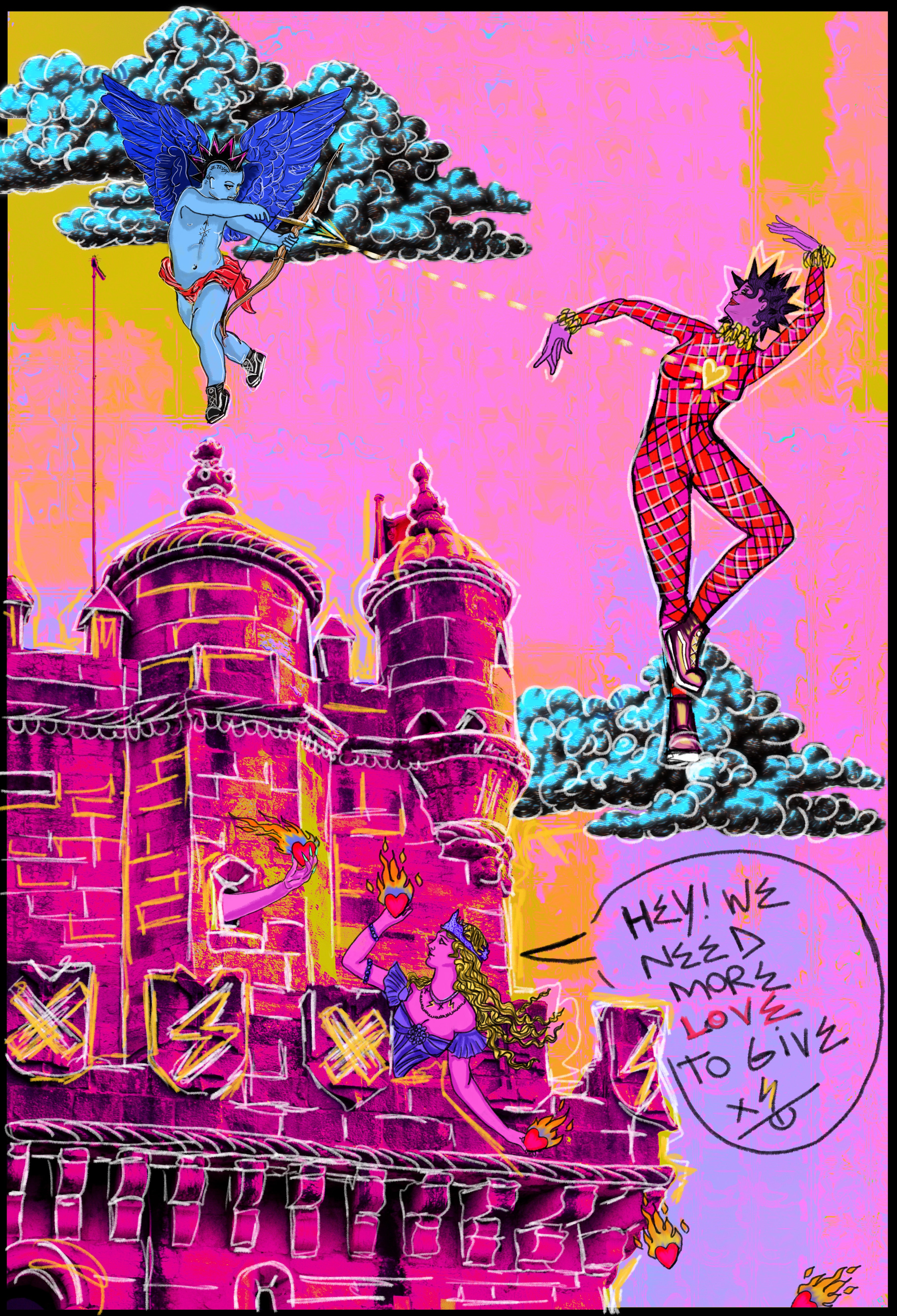 GETAWAY LOVE -  PRINT FINE ART