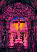 PINK JESUS -  PRINT FINE ART